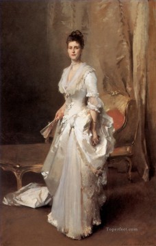  white Canvas - Mrs Henry White portrait John Singer Sargent